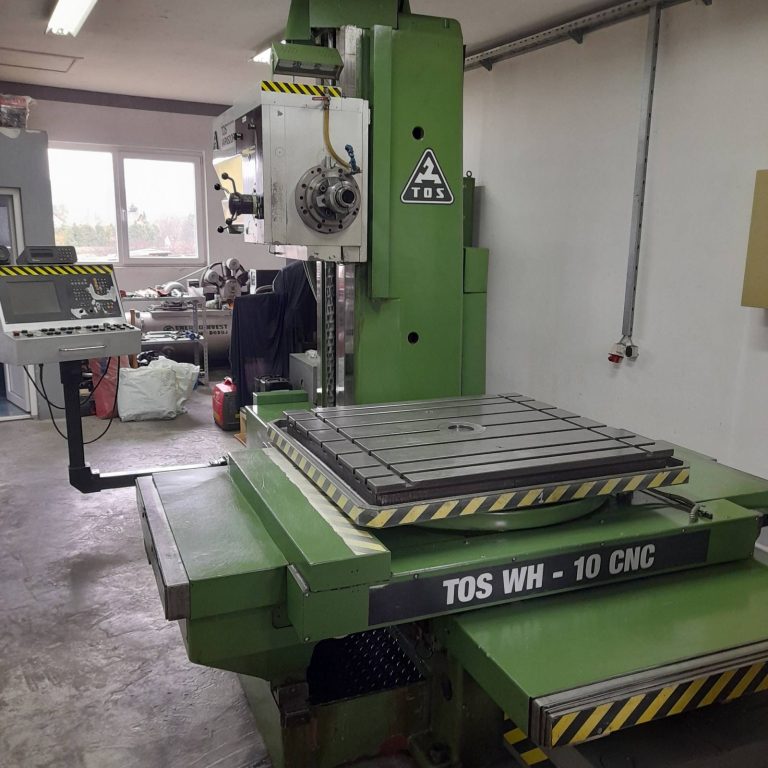 Borwerk TOS WH 10 CNC – precizna mašinska obrada metala po meri